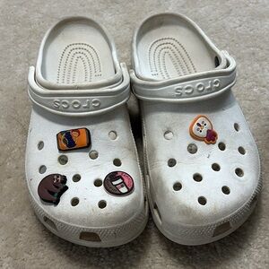 White Crocs